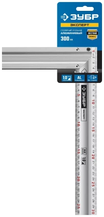 ЗУБР 300 мм, жесткий столярный угольник, Профессионал (34392-30) купить в Магнитогорске