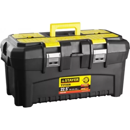 Ящик для инструмента &quot;TITAN-22&quot; пластиковый, STAYER 38016-22 купить в Магнитогорске