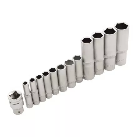 Набор инструментов 94 предмета, CrV, 1/2&quot;, 1/4&quot; Сибртех 13509 купить в Магнитогорске