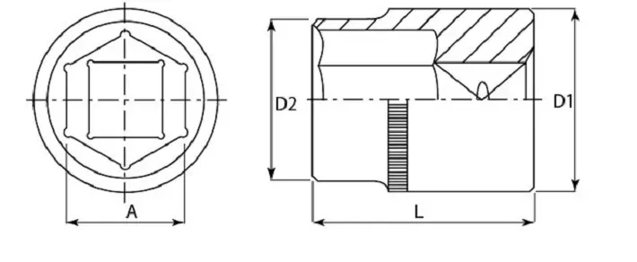 Головка торцевая 3/8"DR 10 мм  S04H3110  Jonnesway 48013 купить в Магнитогорске