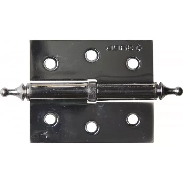 Петля дверная разъемная ЗУБР "ЭКСПЕРТ", 1 подшипник, цвет хром (CP), левая, с крепежом, 75х63х2,5мм, 2 шт 37605-075-2L купить в Магнитогорске