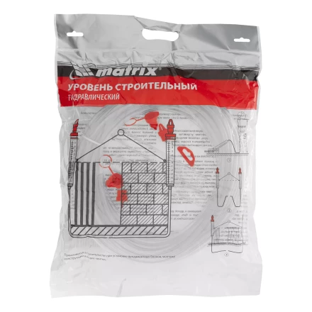 Гидроуровень,удлиненная колба, рельефная градуировка, 25м Matrix 37095 купить в Магнитогорске