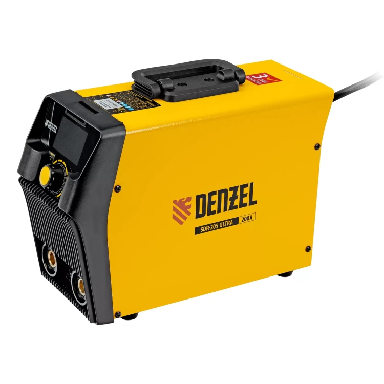Аппарат инвертор. дуговой сварки Denzel SDR-205 Ultra, 200 А, ПВ 60% 94360 купить в Магнитогорске