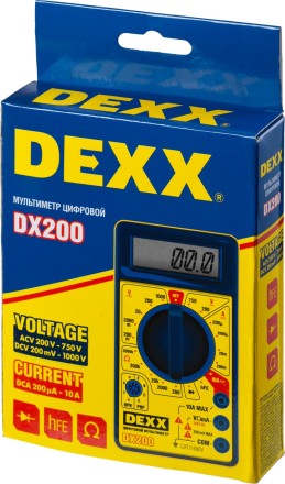Мультиметр DEXX DX200 цифровой 45300 купить в Магнитогорске