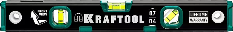 Профессиональный магнитный уровень с зеркальным глазком KRAFTOOL 34785-40 купить в Магнитогорске