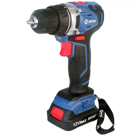 Аккумуляторная дрель-шуруповерт Диолд ДЭА-12ЛИ-08 купить в Магнитогорске