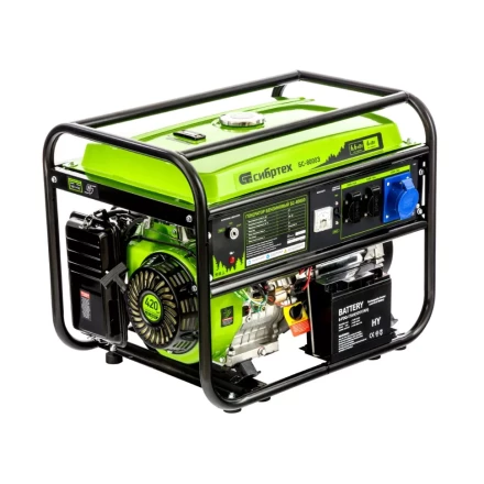 Генератор бензиновый Сибртех БС-8000Э 94549 купить в Магнитогорске