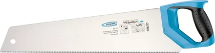 Ножовка по дереву PIRANHA,усил.трапецев.полотно,500 мм,11-12TPI,зуб3D,кален.зуб,2-комп.рук. GROSS 24117 купить в Магнитогорске