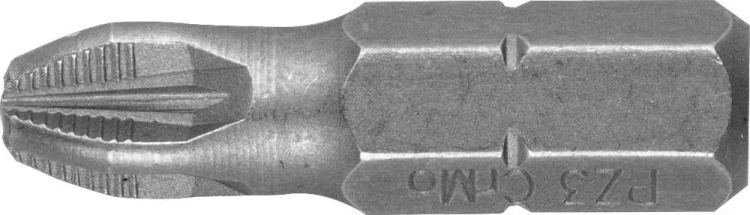 ЗУБР 2 шт, PZ3, 25 мм, кованые биты (26003-3-25-2) купить в Магнитогорске