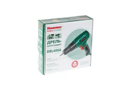 Дрель-шуруповерт HAMMER Flex DRL400A купить в Магнитогорске
