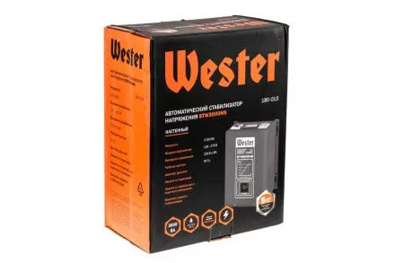 Стабилизатор напряжения WESTER STW3000NS купить в Магнитогорске