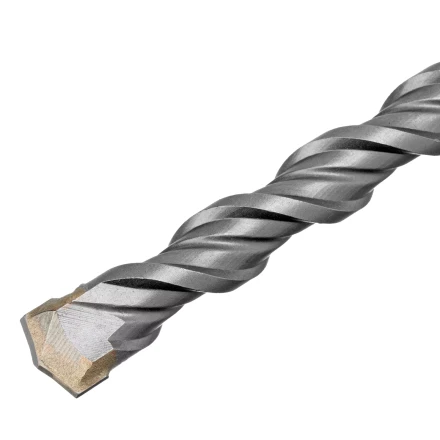 Бур по бетону Denzel, 14 x 210 мм  двойная спираль, три пылеотводящие кромки, 705030 купить в Магнитогорске