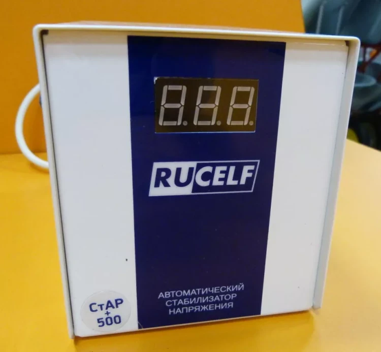 Стабилизатор напряжения Rucelf СтАР 500+ купить в Магнитогорске