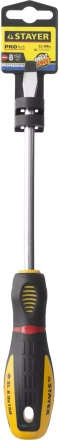 Отвертка STAYER &quot;PROFI&quot; &quot;PROTech&quot;, двухкомп рукоятка, намагниченная, Cr-Mo, SL8,0x150мм 25131-08-15_z02 купить в Магнитогорске