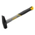 Молоток слесарный, 200 г Denzel, кованый, фибергласовая рукоятка c TPR покрытием 10482 купить в Магнитогорске