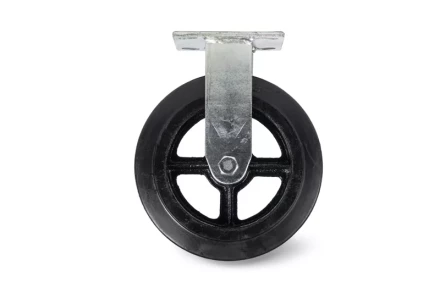 Колесо большегрузное неповоротное FCd 46 100 мм обрезиненное (F) 1003233 купить в Магнитогорске