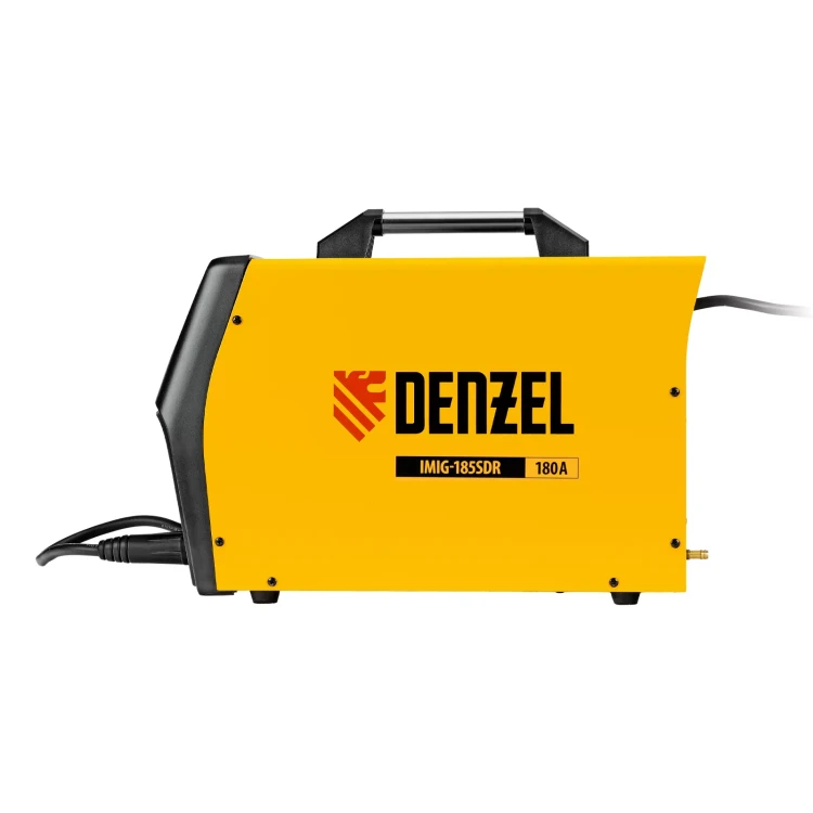 Аппарат инвертор. полуавтомат. cварки Denzel IMIG-185SDR 94363, 180 А, ПВ 60%, катушка 5 кг купить в Магнитогорске