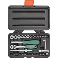 Набор головок торцевых Super Tech 1/4"DR 41предмет Jonnesway S68H2141S 48859