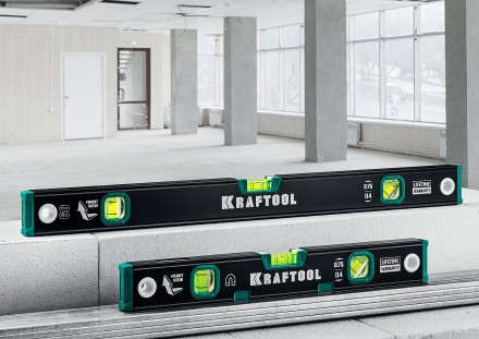 Профессиональный магнитный уровень с зеркальным глазком KRAFTOOL 34785-60 купить в Магнитогорске