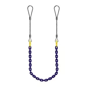 Строп комбинированный 0.9 т L=5 м L цепи=1.2 м заплет купить в Магнитогорске