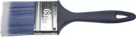 Кисть плоская ЗУБР "АКВА-МАСТЕР" "КП-13", искусственная щетина, пластмассовая ручка, 63мм 4-01013-063 купить в Магнитогорске