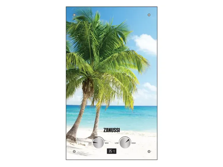 Колонка газовая Zanussi GWH 10 Fonte Glass Paradiso купить в Магнитогорске