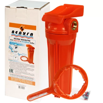 Колба фильтра ВЕДУГА 10 1/2 для горячей воды 69328 купить в Магнитогорске
