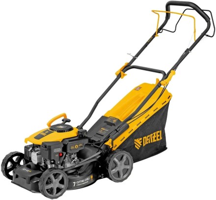 Газонокосилка бензиновая GLD-410SP-K, 150 см3, 41 см, привод, 40 л Denzel купить в Магнитогорске