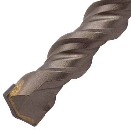 Бур по бетону Denzel, 18 x 310 мм, двойная спираль, три пылеотводящие кромки купить в Магнитогорске