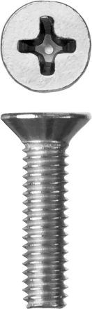 Винт ЗУБР &quot;МАСТЕР&quot; DIN 965, класс прочности 4.8, оцинкованный, M4x16мм, 5кг 303110-04-016 купить в Магнитогорске