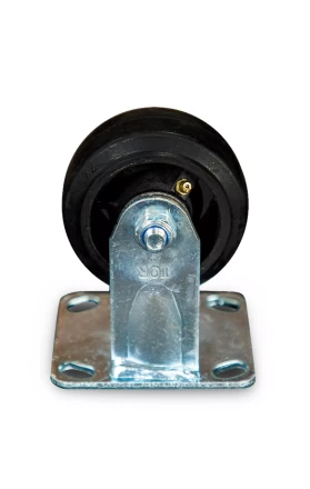 Колесо большегрузное неповоротное FCd 46 100 мм обрезиненное (N) 1024163 купить в Магнитогорске