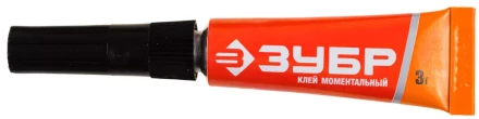 Клей ЗУБР моментальный, на блистере, 3 г 41905 купить в Магнитогорске
