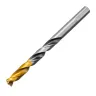 Сверло спиральное по металлу Denzel 9 x 125мм, Р6М5, Golden Tip, многогранная заточка, 718284 купить в Магнитогорске