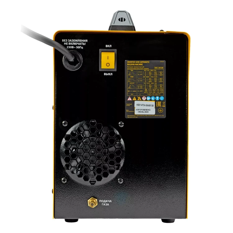 Аппарат инвертор. полуавтомат. cварки Denzel IMIG-205SDR, 200 А, ПВ 60%, катушка 5 кг купить в Магнитогорске
