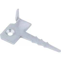 Крепление террасной доски КЛЮЧ Кляймер 2мм 60мм х 30мм цинк СИБРТЕХ Россия 46557