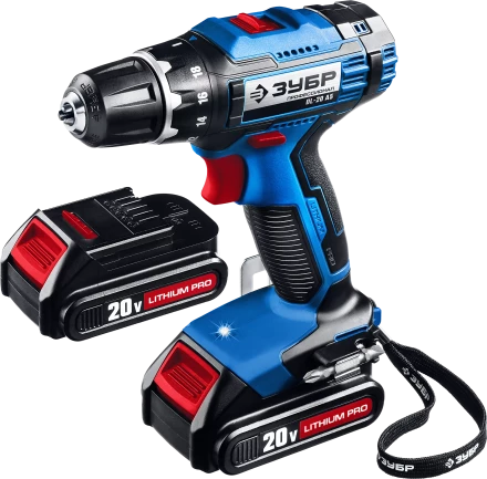 Дрель-шуруповерт 2 АКБ DL-20 A5 серия ПРОФЕССИОНАЛ купить в Магнитогорске