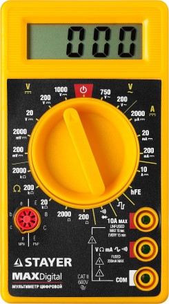 Мультиметр STAYER &quot;MASTER&quot; MAXDigital цифровой 45306 купить в Магнитогорске