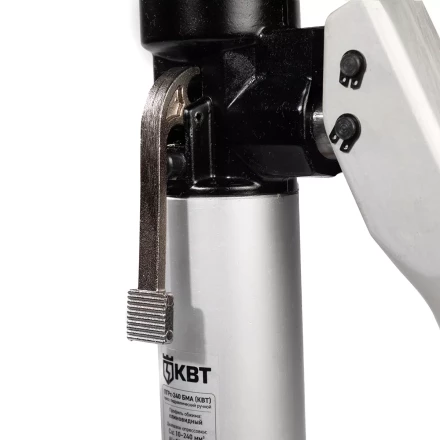 Пресс гидравлический ручной безматричный КВТ ПГРс-240 БМА из алюминиевого сплава с механизмом АСД для опрессовки наконечников до 240 мм2 (101937) купить в Магнитогорске