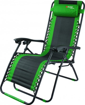 Кресло-шезлонг складное многопозиционное 160х63,5х109cм Camping Palisad 69606 купить в Магнитогорске