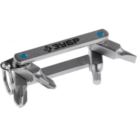 Мультитул ЗУБР&quot;ЭКСПЕРТ&quot;для горнолыжного и сноубордического снаряжения,суперкомпактный, HEX,SL 5 мм,PH №2,PZ № 3,4-в-1 27427-H4 купить в Магнитогорске