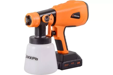 Краскопульт аккумуляторный Вихрь АКП-20Li 72/17/5 купить в Магнитогорске