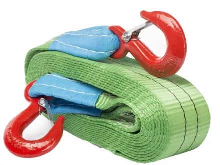 Буксир текстильный ленточный 8,0 т 5,0 м (крюк-крюк) 1002520 купить в Магнитогорске