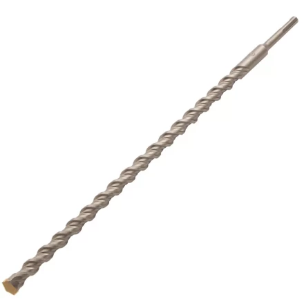 Бур по бетону Denzel, 18 x 460 мм, двойная спираль, три пылеотводящие кромки, 705045 купить в Магнитогорске