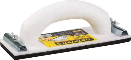 Терка STAYER для шлифования с металлическим фиксатором, 80x230мм 3569-08 купить в Магнитогорске