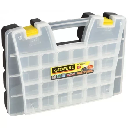 Органайзер двойной &quot;PROMULTI-15&quot; пластиковый, STAYER Professional 38037-15 купить в Магнитогорске