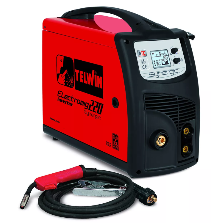 Сварочный полуавтомат ELECTROMIG 220 SYNERGIC Telwin купить в Магнитогорске
