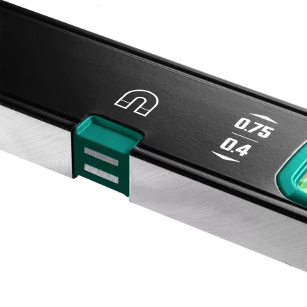 Профессиональный магнитный уровень с зеркальным глазком KRAFTOOL 34785-80 купить в Магнитогорске