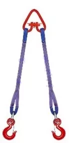 Строп текстильный двухветвевой 2СТ 8 т L=3 м SF7 180 мм Звено РТ-3 купить в Магнитогорске