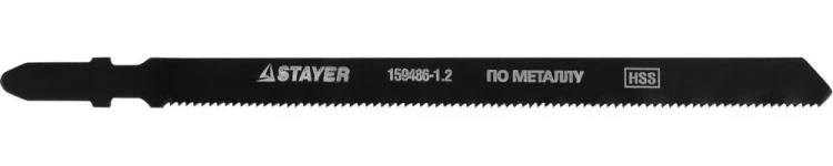 Полотна STAYER "STANDARD", T318A, для эл.лобзиков, HSS, по цв. мeт, фрезер.развед, тонколист сталь, EU, T318A, 110/1,2мм, 2шт 159486-1.2 купить в Магнитогорске
