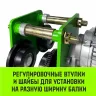 Тележка для мини тали электрической комбинированной HITCH РА1200 1200кг 220B (SZ086224) купить в Магнитогорске